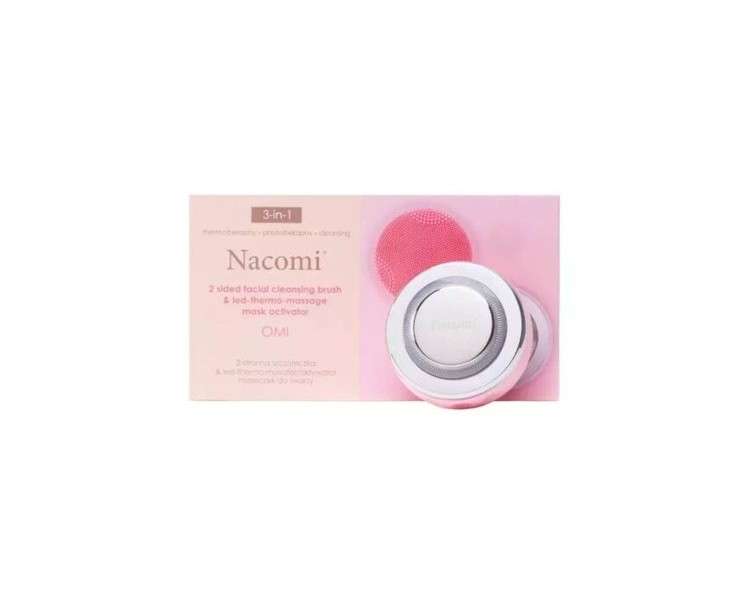 Nacomi Omi Facial Cleansing and Massage Sonic Brush Pink