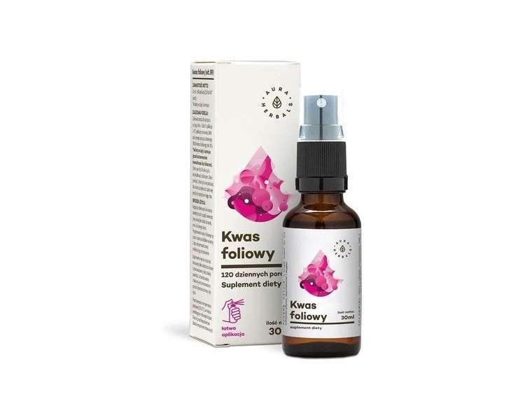 AURA HERBALS AU Kwas Foliowy 30ml