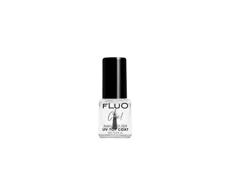 Constance Carroll Mini Fluo Chic UV Nail Polish Top Coat 6ml