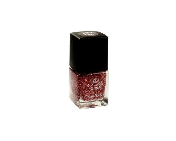 Constance Carroll Vinyl Glitter Nail Polish No. 107 Mini 6ml