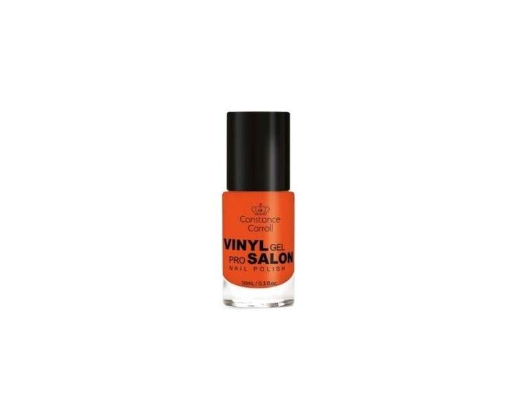 Constance Carroll Vinyl Nail Polish Neon Orange 10ml