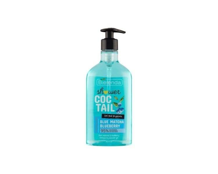 Bielenda Energizing Shower Cocktail Blue Matcha & Blueberry Shower Gel 400ml