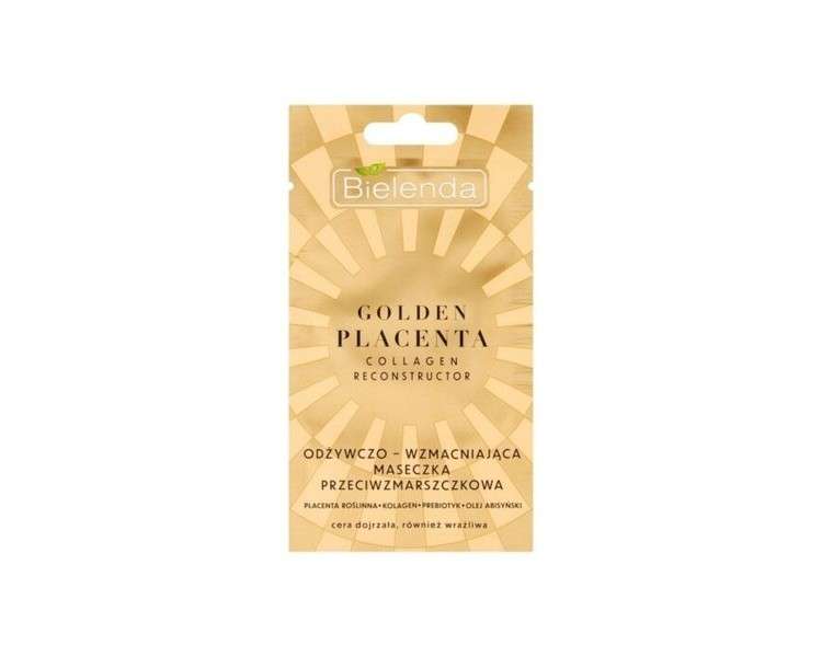 Bielenda Golden Placenta Nourishing and Strengthening Anti-Wrinkle Mask 8ml