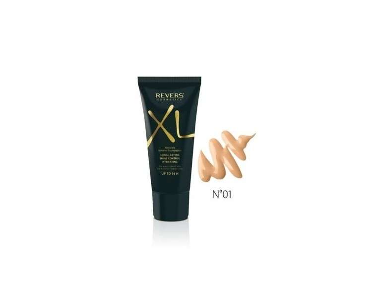 REVERS XL Natural Mineral Foundation 01 Natural 30ml