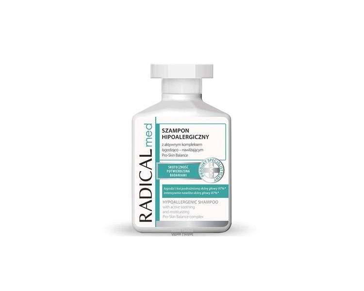 Farmona Radical Med Hypoallergenic Shampoo with Pro-Skin Balance Complex 300ml