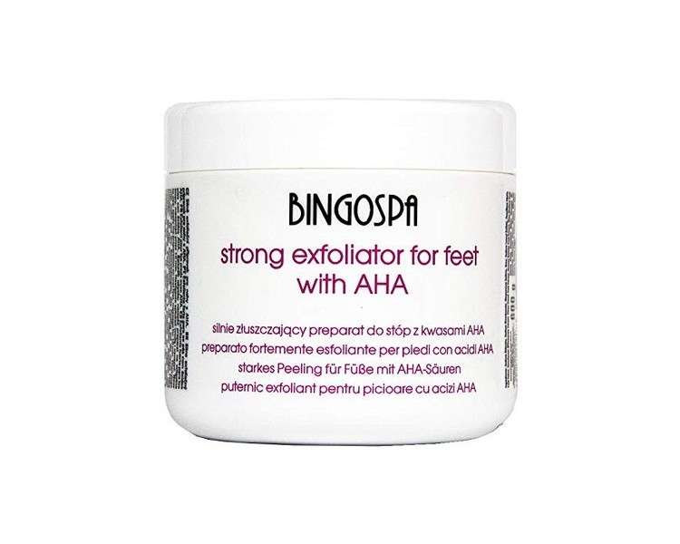 BINGOSPA Strong Foot Peeling with AHA Acids 600g