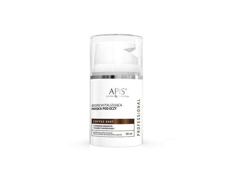 Apis Coffee Shot Biorevitalizing Eye Mask with Coffee Acid and Coffee Seed Oil 50ml