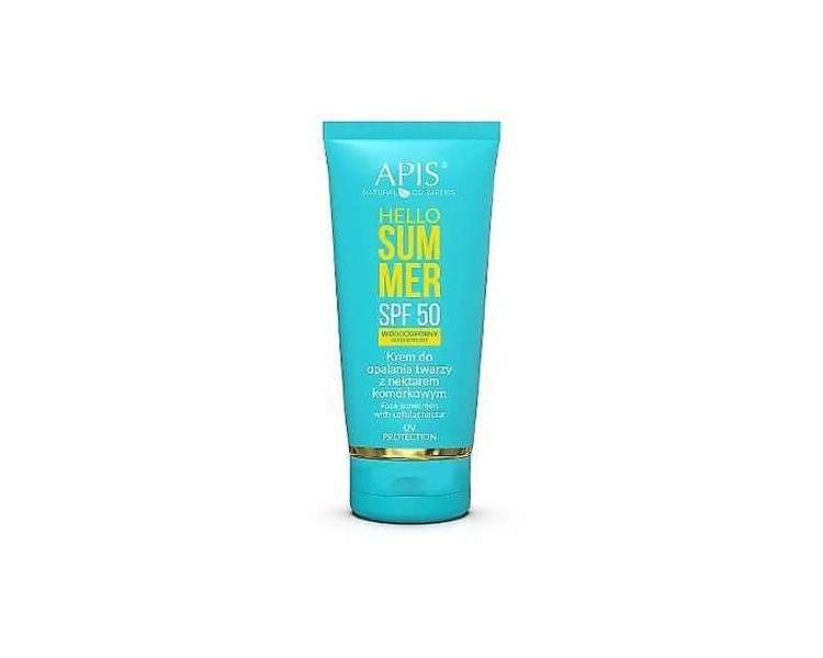 Apis Hello Summer SPF 50 Face Sunscreen with Cell Nectar 50ml