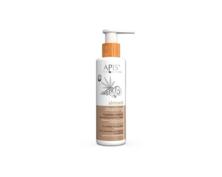 Apis Almond Cleansing Face and Eye Make-Up Remover with Almond Oil