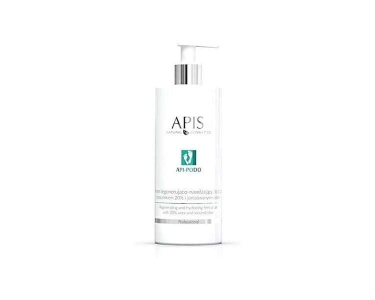 Apis Professional Api Podo Regenerating and Hydrating Feet Cream with 20% Urea and Ionized Silver 500ml