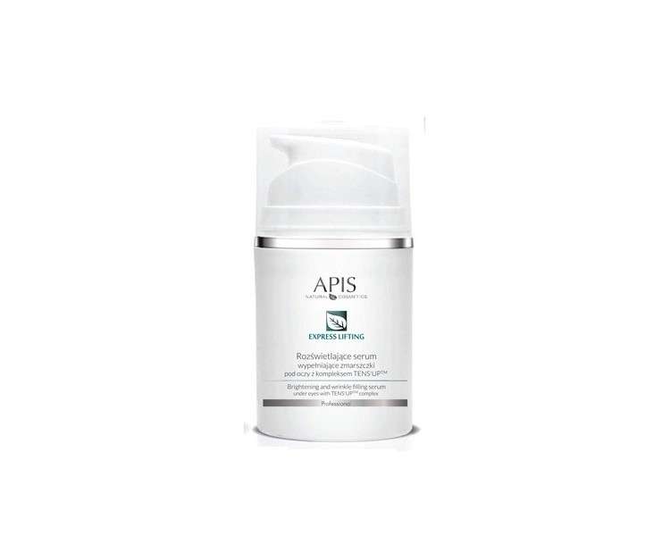 APIS EXPRESS LIFTING Illuminating Serum for Wrinkle Reduction Around the Eyes with TENS'UP Complex 50ml