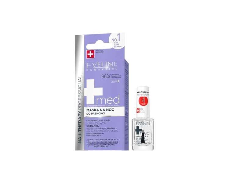 Eveline Cosmetics MED+ Overnight Nail Mask 12ml