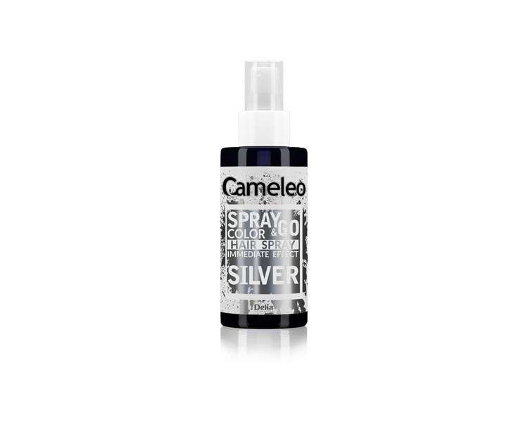 Cameleo Spray & Go Silver Hair Color Spray for Blonde, Platinum Blonde & Gray Hair 150ml