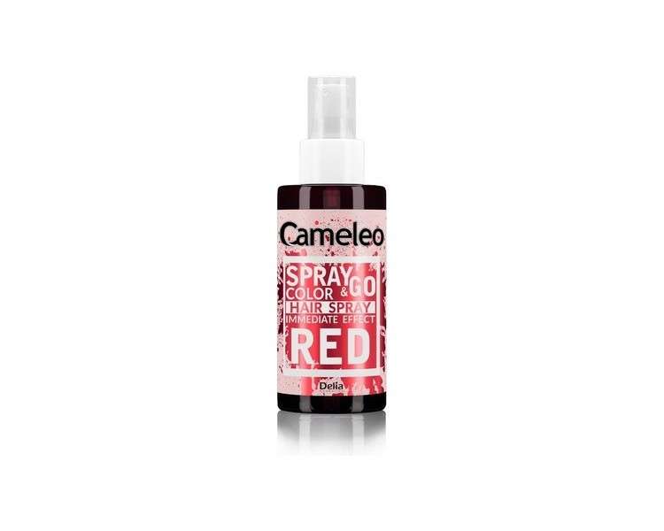 Cameleo Spray & Go Hair Color Spray Red for Blonde, Platinum Blonde & Gray Hair 150ml