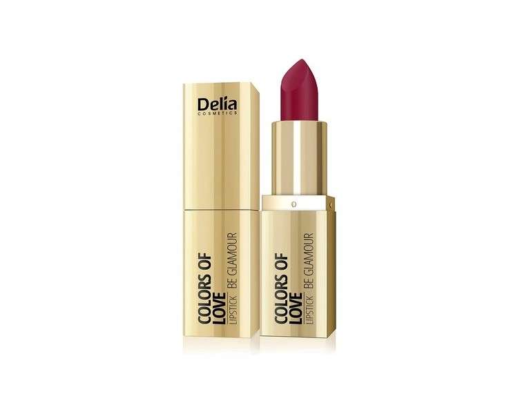 Delia Cosmetics Colors of Love Creamy Lipstick Stick Get Lucky Gloss Lips Long-Lasting Effect 4g