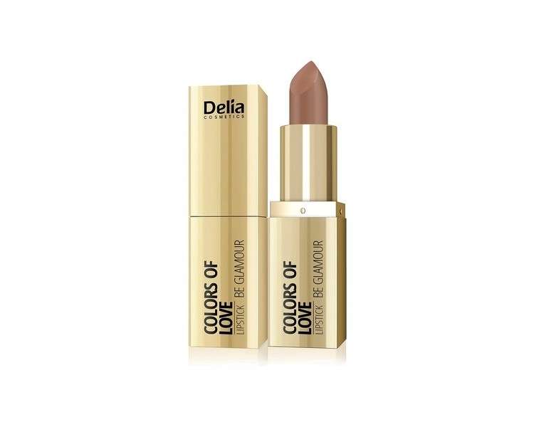 Delia Cosmetics Colors of Love Creamy Lipstick Stick Nude to Me Gloss Lips Long-Lasting Effect 4g