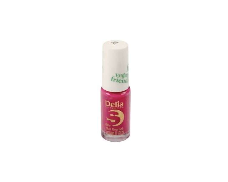 Delia Cosmetics Vegan Friendly Nail Polish Size S No. 218 Pink Promise 5ml