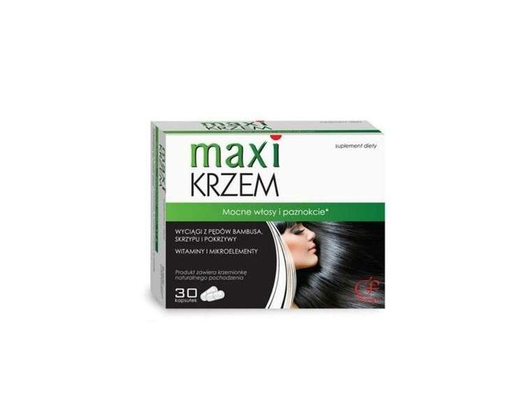 Colfarm Maxi Krzem 30 Capsules for Beautiful Hair Skin and Nails