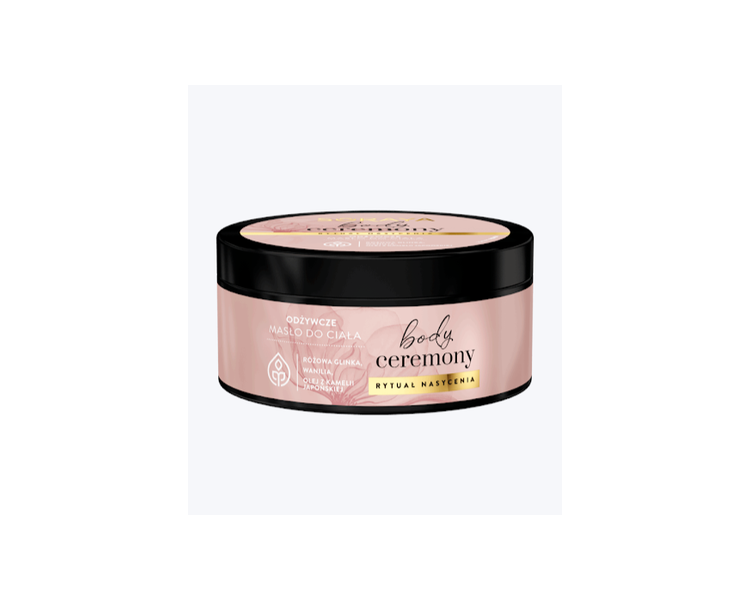 Soraya Body Ceremony Nourishing Body Butter Pink Clay Vanilla & Tsubaki Oil