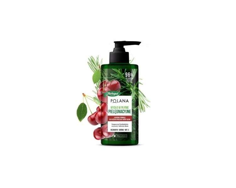 HERBAPOL Glade Care Liquid Soap with Rosemary, Cherry, and Vitamin C 390ml