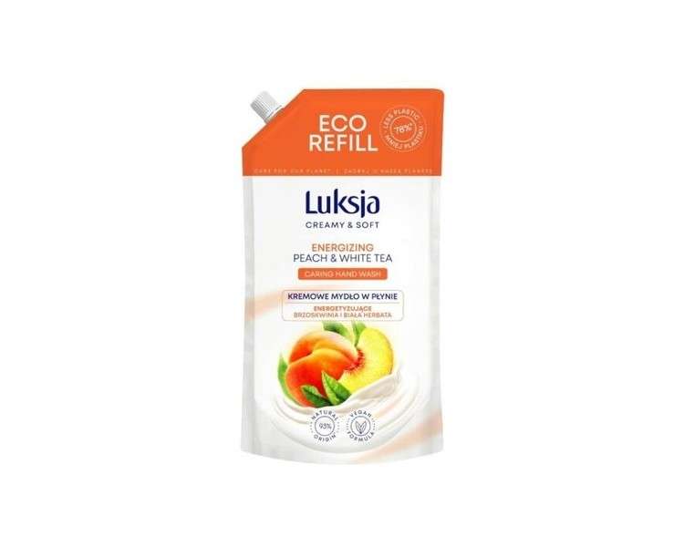 Luxja Creamy & Soft Energising Peach Liquid Soap