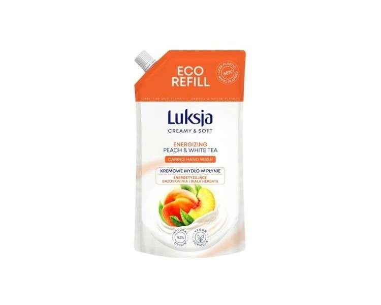 Luxja Creamy and Soft Energizing Peach Tea Liquid Soap