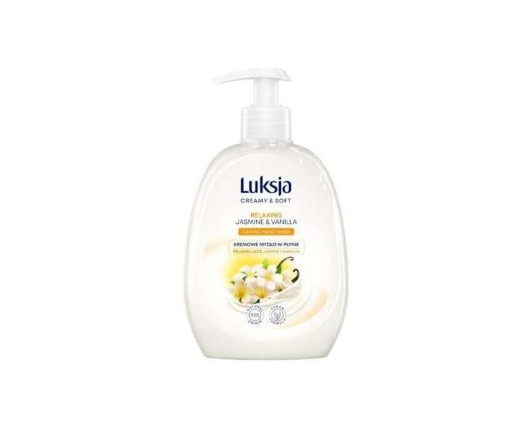 Luxja Creamy and Gentle Relaxing Liquid Soap Jasmine and Vanilla 500ml