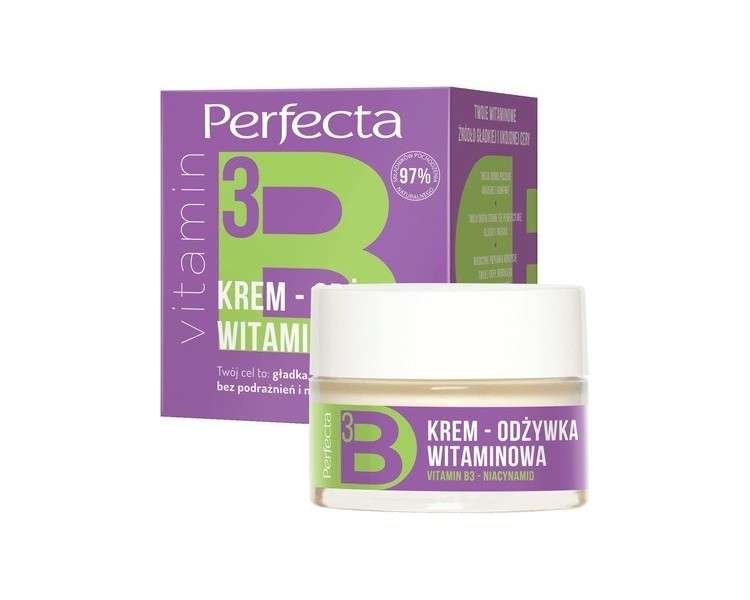 Perfecta Vitamins Smoothing Face Cream with Vitamin B3