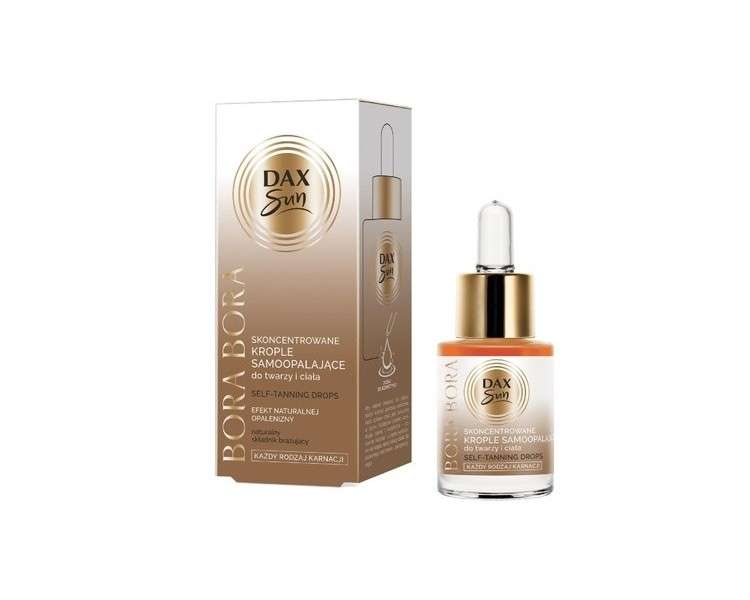 Dax Sun Concentrated Self-Tanning Drops for Face and Body 15ml