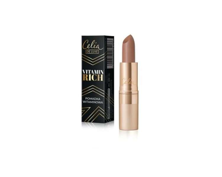 Celia De Luxe Moisturizing Vitamin Rich Lipstick No 02 3.5g