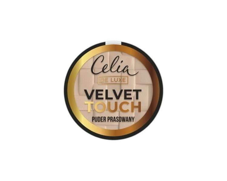 Celia De Luxe Velvet Touch Powder No. 104 Sunny Beige 9g