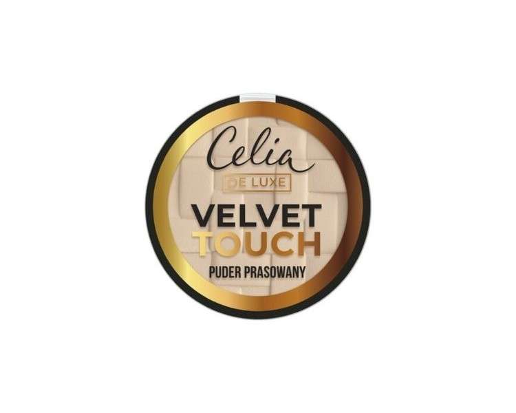 Celia De Luxe Velvet Touch Powder Natural Beige 9g