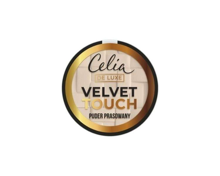 Celia De Luxe Velvet Touch Powder No. 101 Transparent Beige 9g