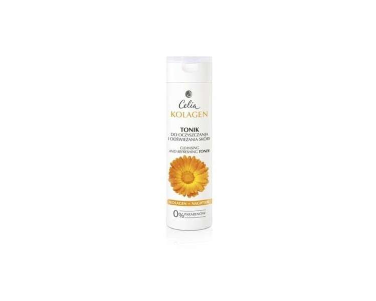 Celia Collagen Series Calendula Skin Cleansing and Refreshing Tonic