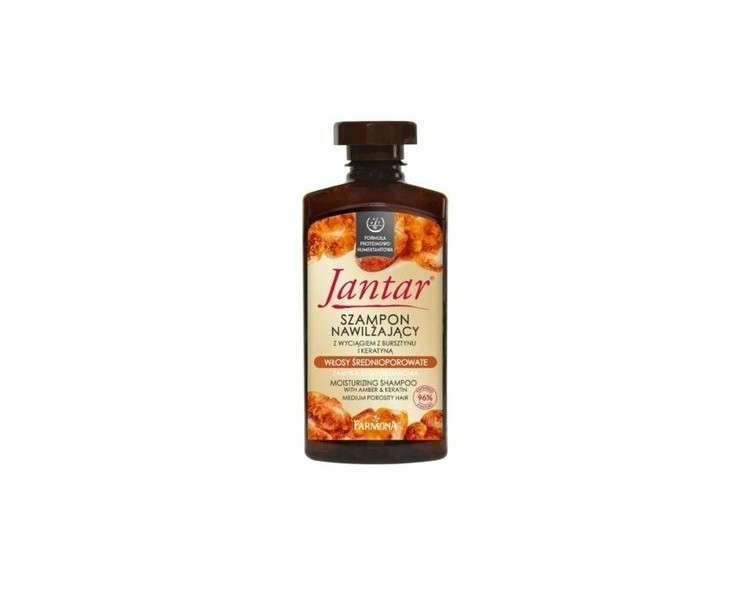 Farmona Jantar Moisturizing Shampoo with Amber Extract and Keratin
