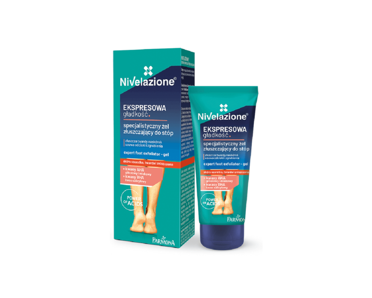 Farmona Nivelazione Exfoliating Foot Gel Rich in AHA and BHA Acids 75ml