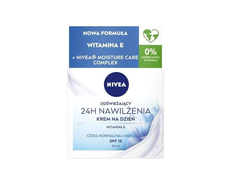 Nivea Moisturizing Refreshing Face Cream 24h 50ml