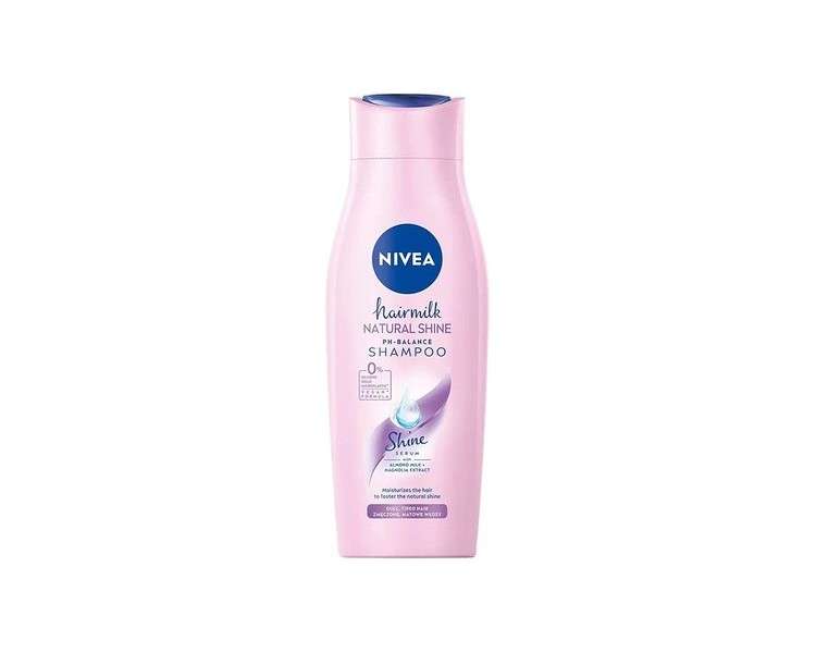 Nivea Hairmilk Natural Shine Milky Shine Trigger Shampoo 400ml