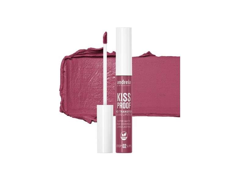 Andreia Professional Transfer-Proof Kiss-Proof Lipstick 04 Rose Bouquet