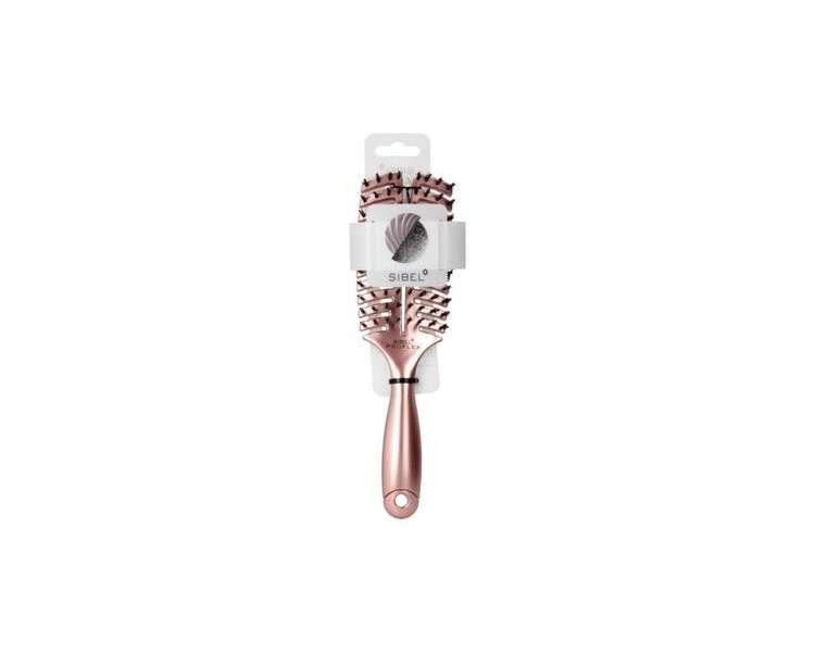 Sibel Proflex L Golden Rose Hairbrush by Borstel Sinelco