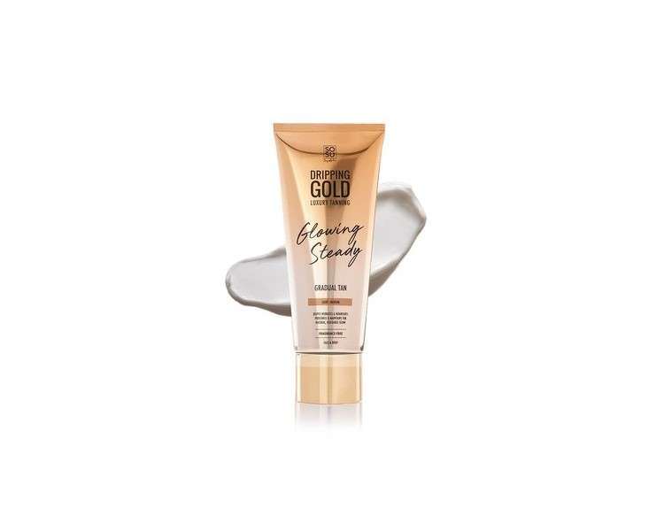 SOSU by SJ Dripping Gold Glowing Steady Gradual Tan Light/Medium