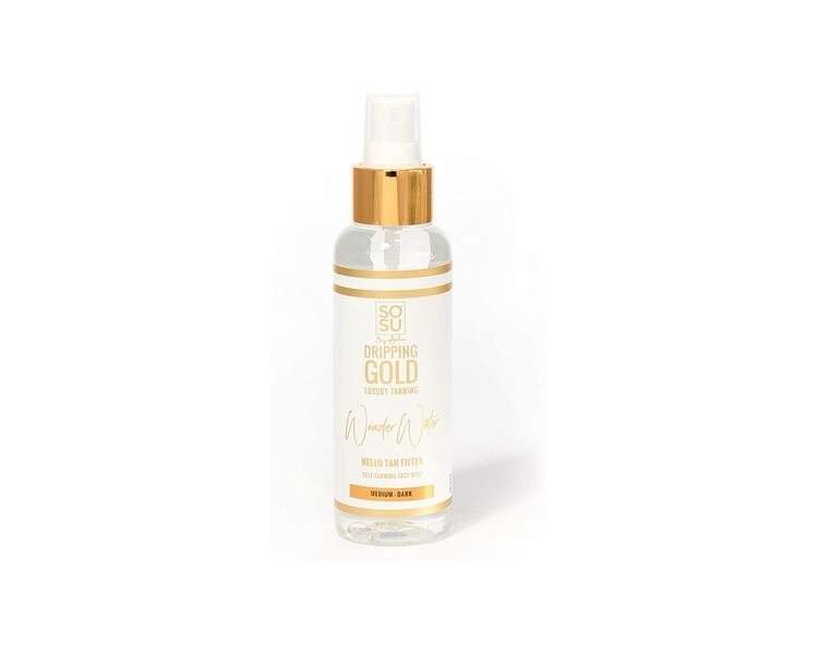 SoSu By SJ Dripping Gold Water Self Tanning Mist 100ml Medium/Dark