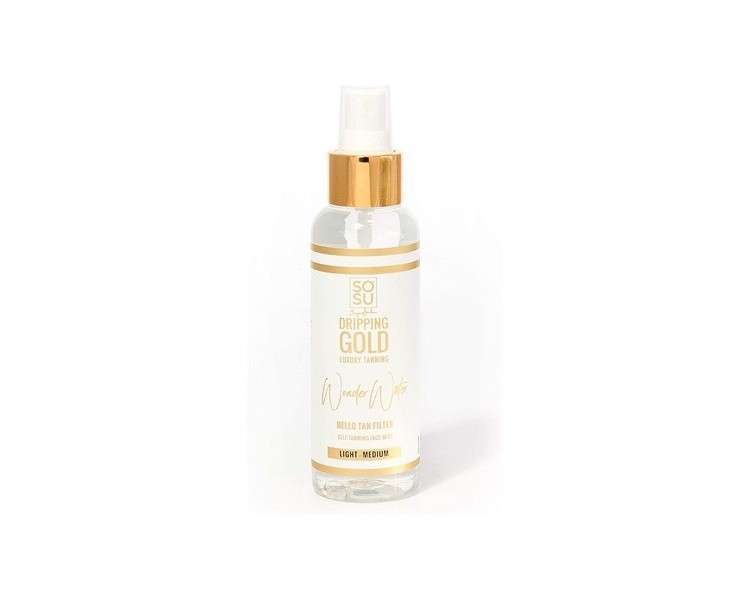 SoSu By SJ Dripping Gold Water Light/Medium Self Tanning Mist 100ml