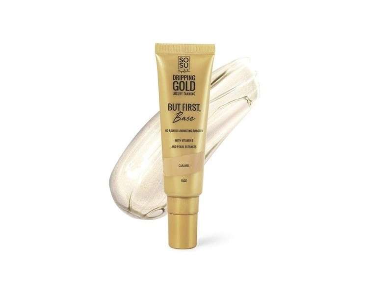 SoSu By SJ Dripping Gold But First Base Caramel HD Skin Illuminating Booster