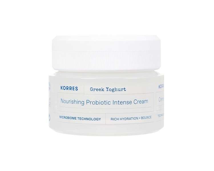 Korres Greek Yoghurt Intensive Probiotic Moisturizing Cream for Dry Skin 40ml