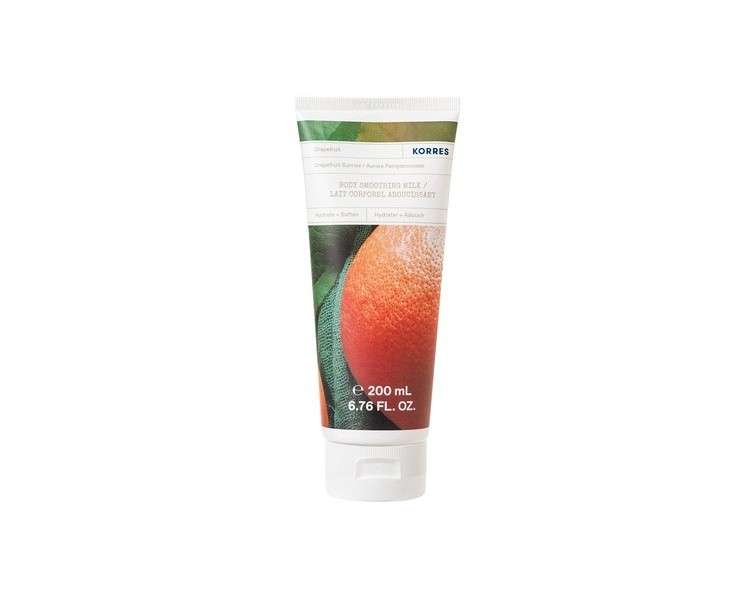 Korres Grapefruit Sunrise Smoothing Body Milk with Aloe Vera 200ml
