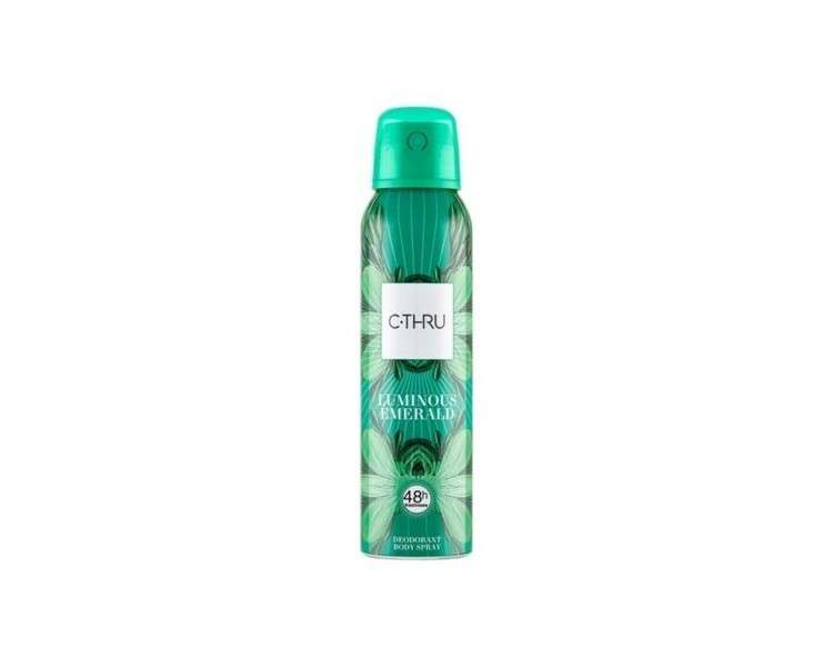 C-THRU Luminous Emerald 48H Spray Deodorant 150ml