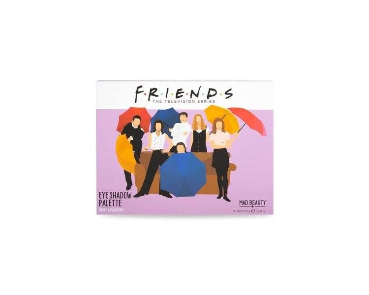 Mad Beauty Warner Bros Friends Eyeshadow Palette