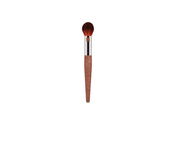 Highlighter Brush Bionic Synthetic Hair Recycled Aluminium Coffee & Corn Handle