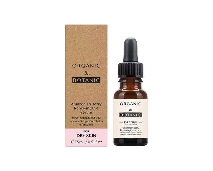 Organic & Botanic Amazonian Berry Eye Serum 15ml OB088